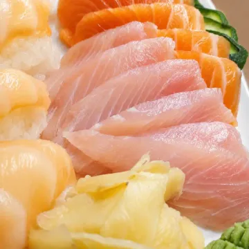 Sashimi de Peixe Branco