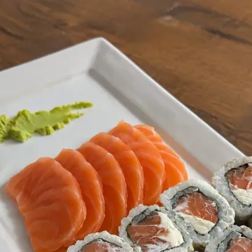 Sashimi de Salmão
